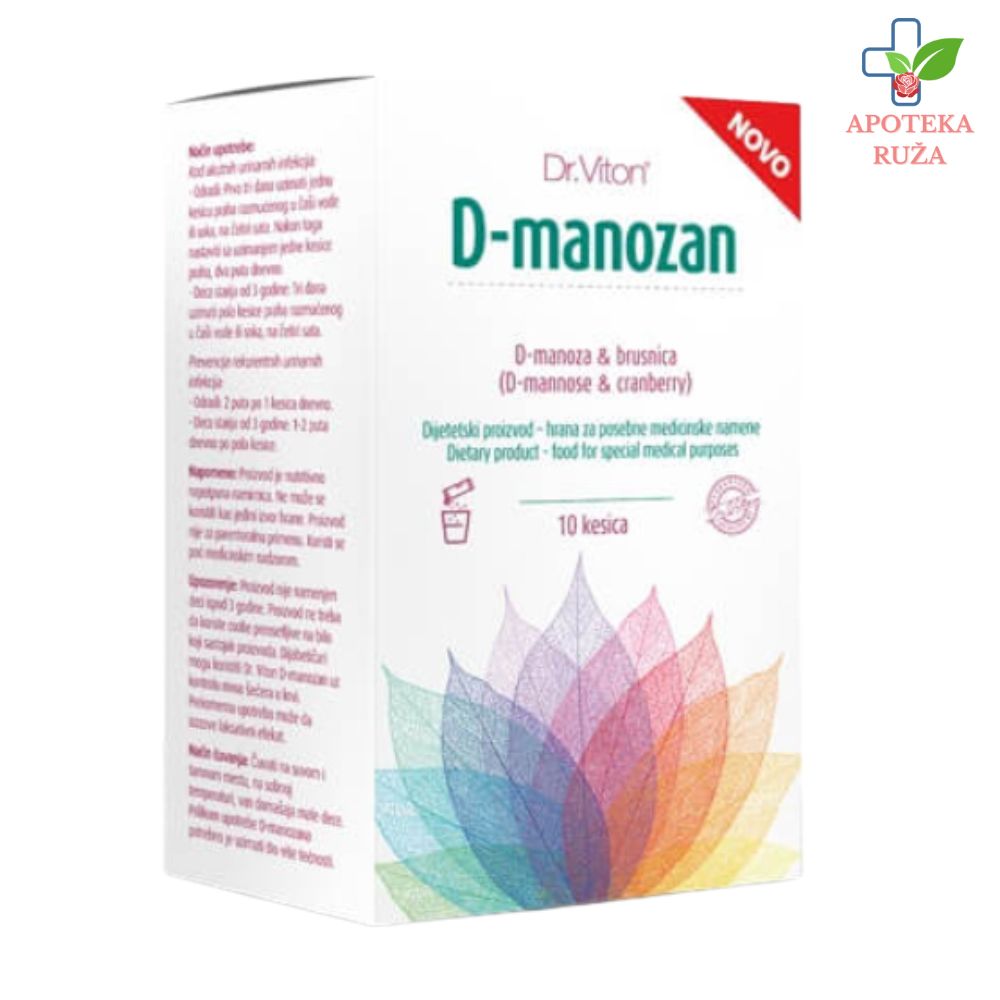 Dr Viton D-manozan protiv Escheriche Coli 10 kesica