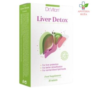 Dr Viton Liver Detox za čišćenje jetre 30 kapsula