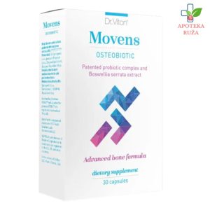 Dr Viton Movens Osteobiotic za jačanje kostiju i zglobova 30 kapsula