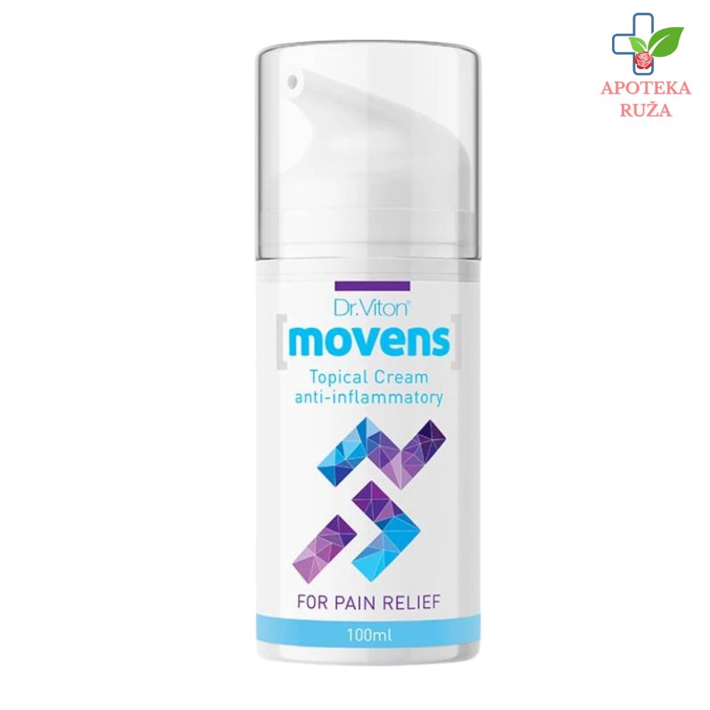 Dr Viton Movens krema za ublažavanje bolova u kostima i zglobovima 100ml