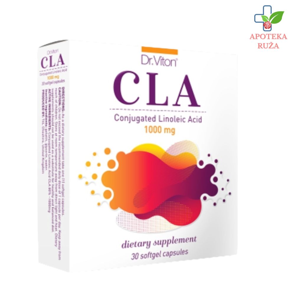 Dr Viton CLA za mršavljenje 30 kapsula