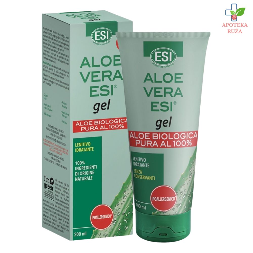 ESI Aloe Vera Organic Pure gel 200ml