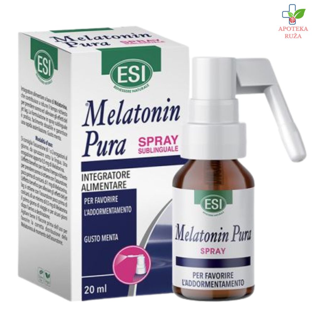 ESI Melatonin u spreju za brže uspavljivanje i kvalitetniji san 20ml