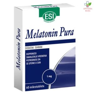 ESI Melatonin za brže uspavljivanje i kvalitetniji san 60x1mg