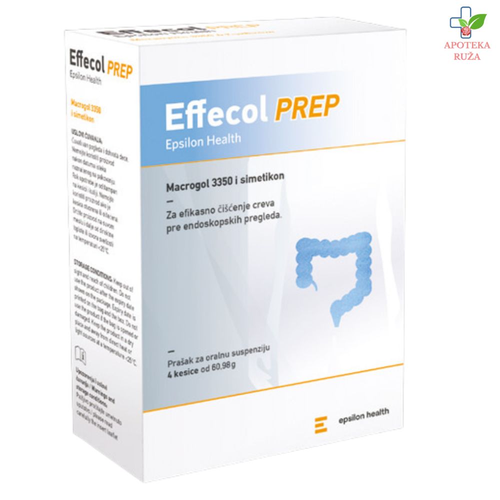 Effecol Prep za čišćenje crev pred endoskopski pregled 4 kesice