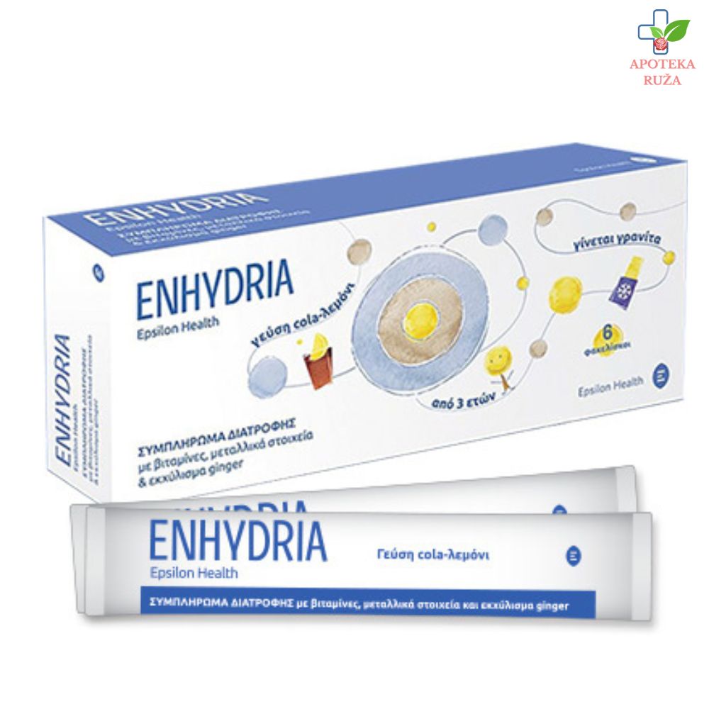 Enhydria za nadoknadu elektrolita 6x15ml
