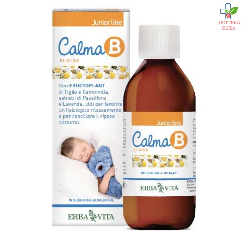 ErbaVita Calma B sirup za umirenje, nesanicu i anksioznost kod dece 150ml