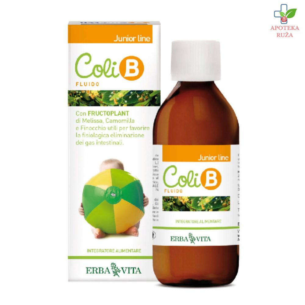 ErbaVita Coli B sirup protiv gasova i nautosti kod dece 150ml