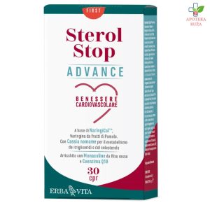 ErbaVita Sterol Stop Extra Advance za snižavanje holesterol 30 tableta