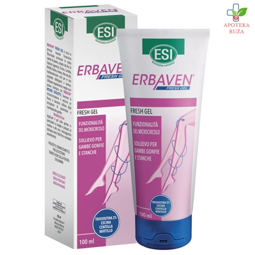 Erbaven gel bez otoka i bola u nogama 100ml
