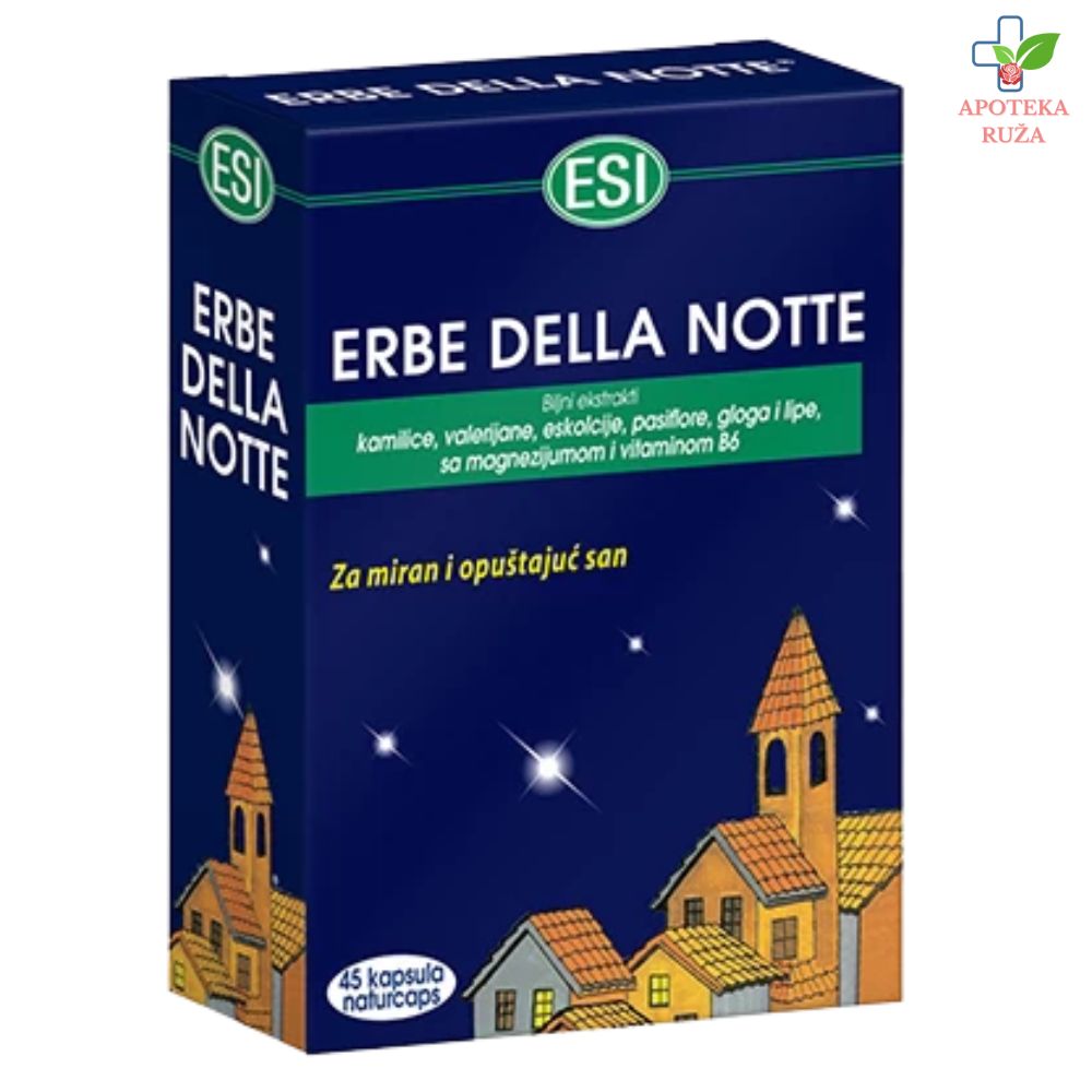 Erbe Della Notte protiv nesanice 45 kapsula