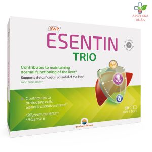 Estentin Trio za zdravu jetru 30 kapsula