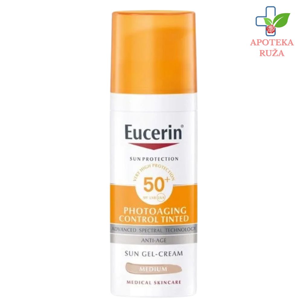 Eucerin Anti-age Tonirani fluid za zaštitu od sunca SPF50+ Tamni 50ml 69775