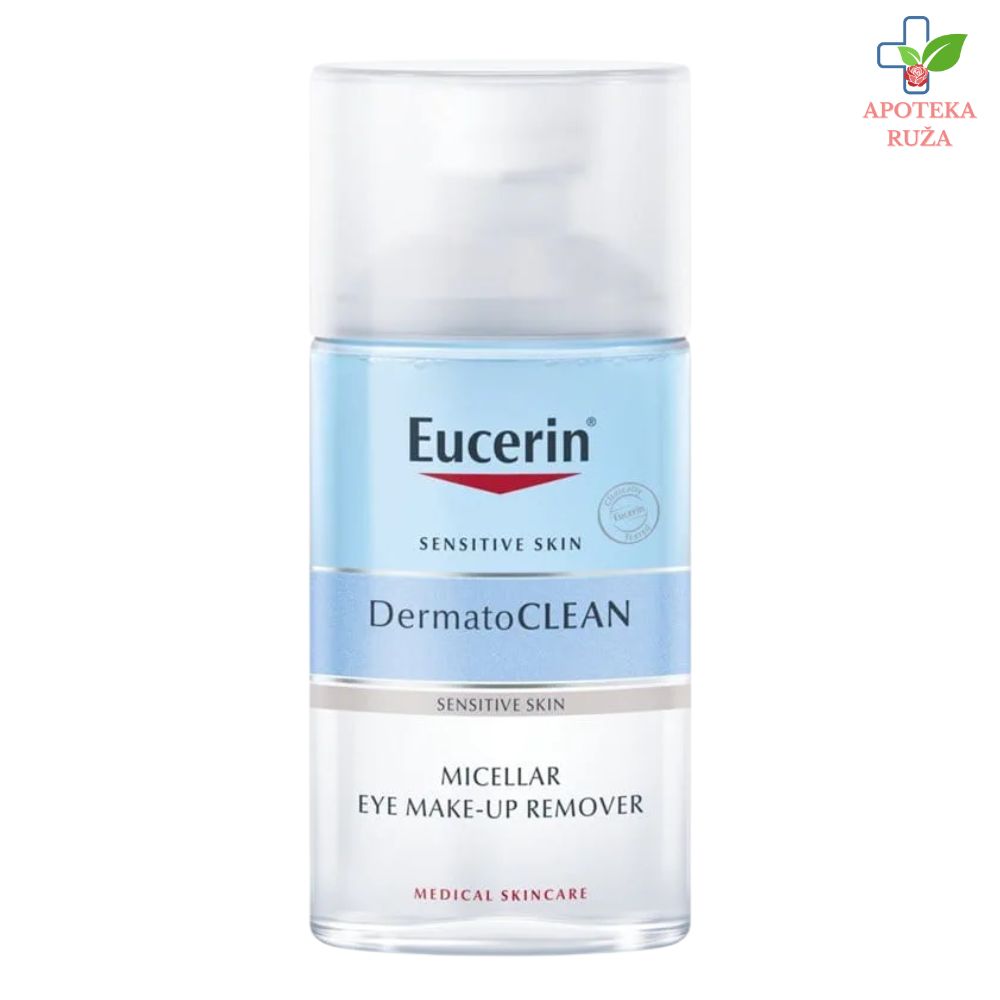 Eucerin DermatoCLEAN Micelarno sredstvo za skidanje šminke oko očiju 125ml 83579