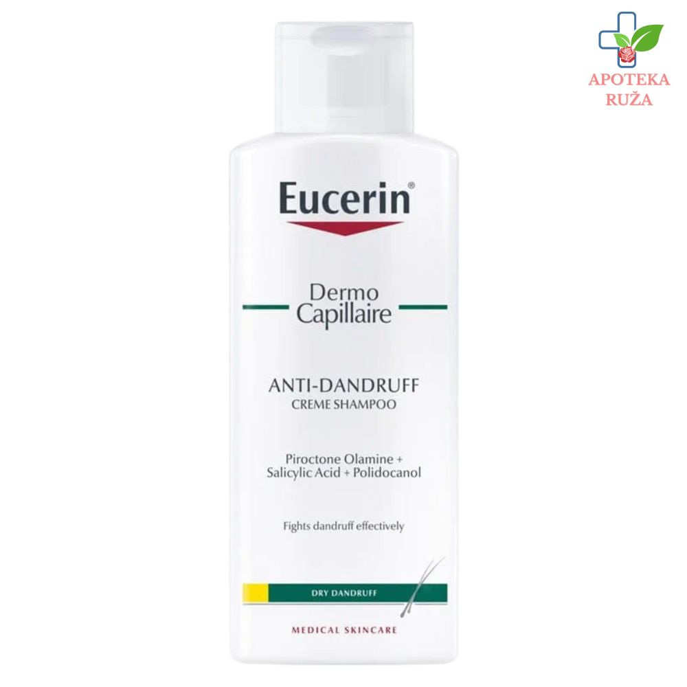 Eucerin DermoCapillaire Krem šampon protiv suve peruti 250ml 69655