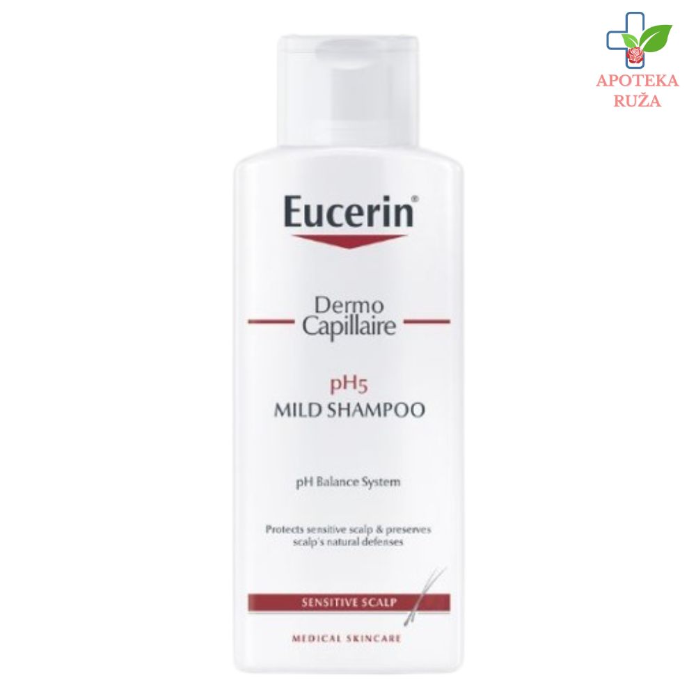 Eucerin DermoCapillaire pH5 Blagi šampon 250ml 69653