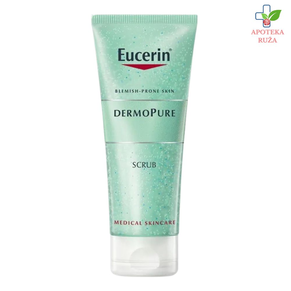 Eucerin DermoPure Piling za čišćenje masne kože 100ml 88984