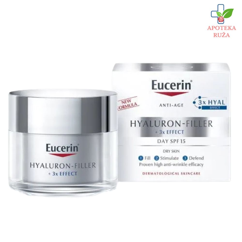Eucerin Hyaluron-Filler Dnevna krema za suvu kožu SPF15 50ml 63485
