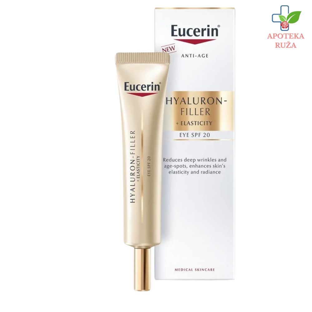 Eucerin Hyaluron-Filler + Elasticity Krema za područje oko očiju SPF 20 15ml 83531