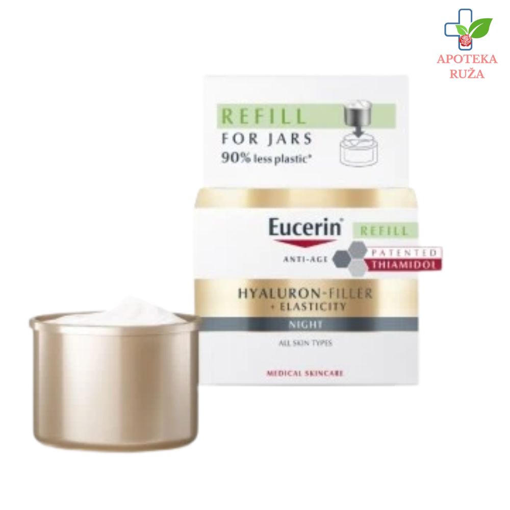 Eucerin Hyaluron-Filler + Elasticity Noćna krema 50ml REFIL 99544