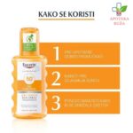 Eucerin Oil Control Dry Touch sprej za zaštitu osetljive kože od sunca SPF 50+ 200ml 63907