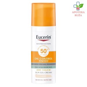 Eucerin Oil Control Tonirani Gel-krem za zaštitu masne kože od sunca SPF 50+ Svetli 87937