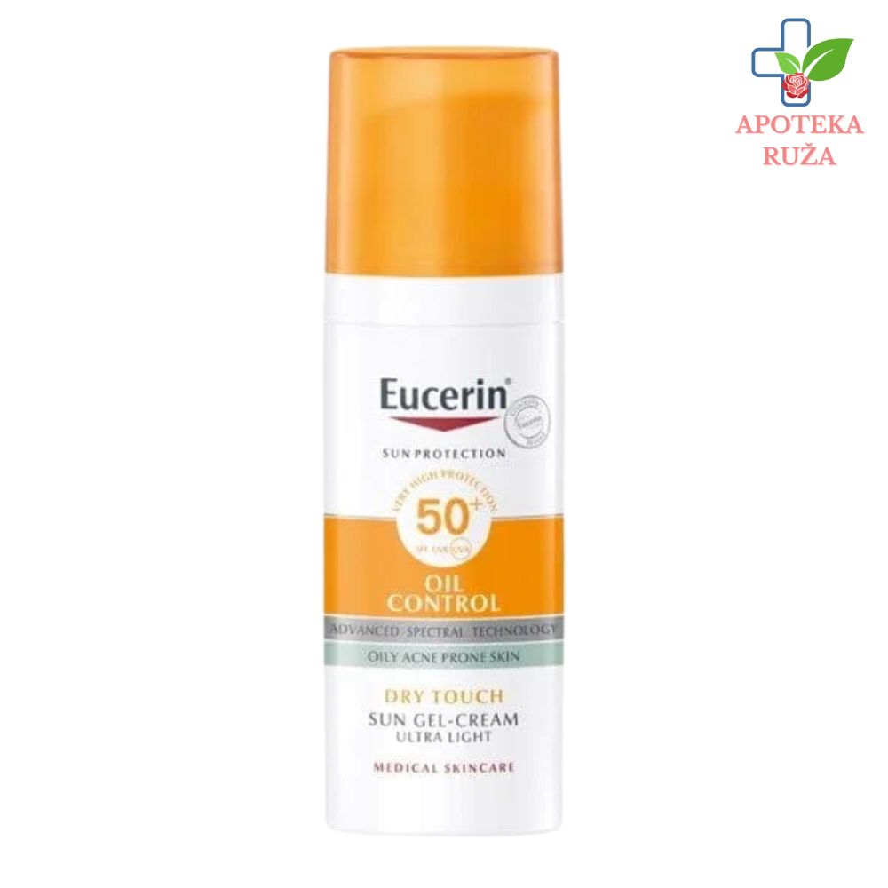 Eucerin Oil control za zaštitu masne kože od sunca SPF 50+ 50ml 69767