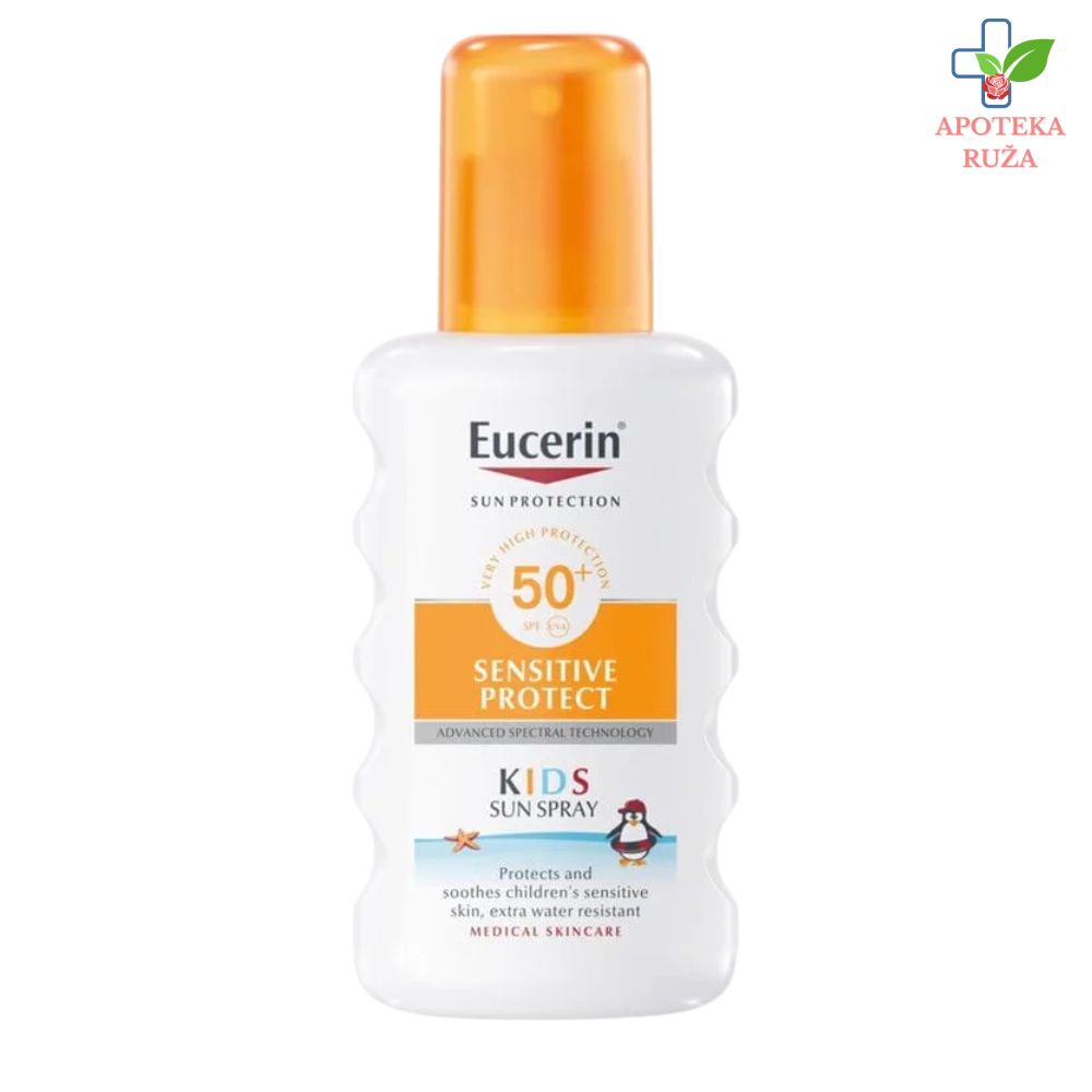 Eucerin Sprej za zaštitu osetljive dečje kože od sunca SPF 50+ 200ml 63853