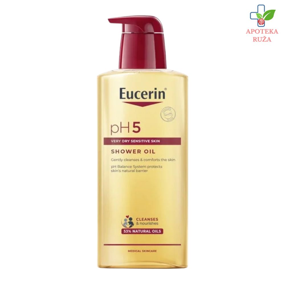 Eucerin pH5 Ulje za tuširanje sa pumpicom 400ml 63122