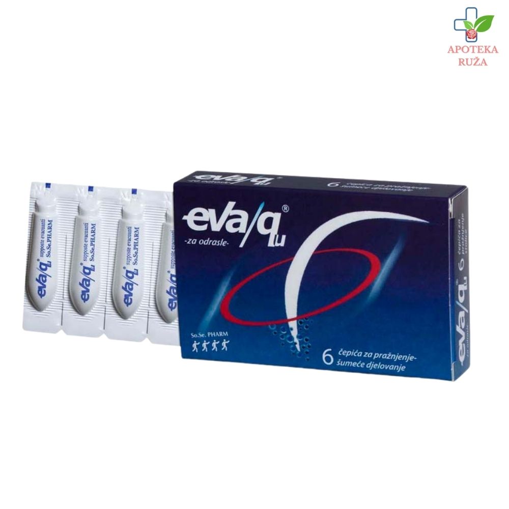 Eva Qu – čepići za pražnjenje 6 supozitorija (čepića)