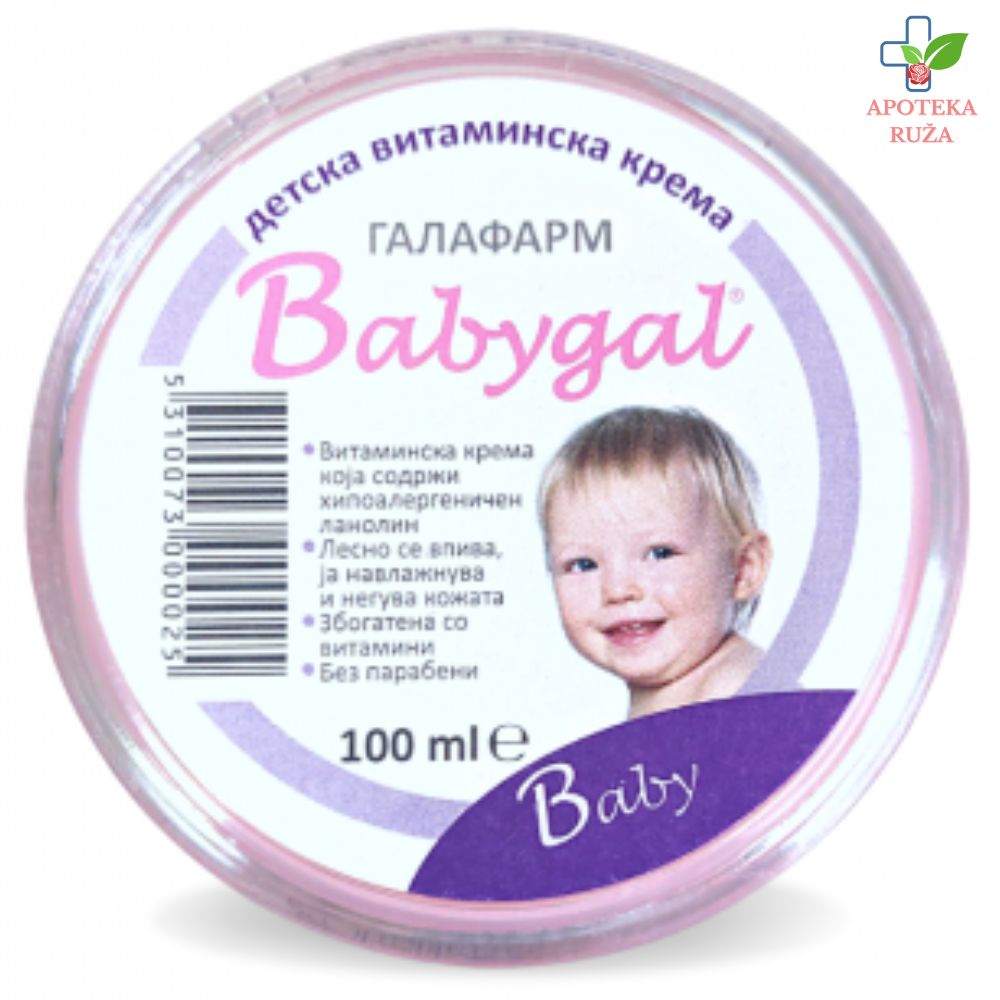 Gala Babygal vitaminska bebi krema za negu i zaštitu kože 100ml
