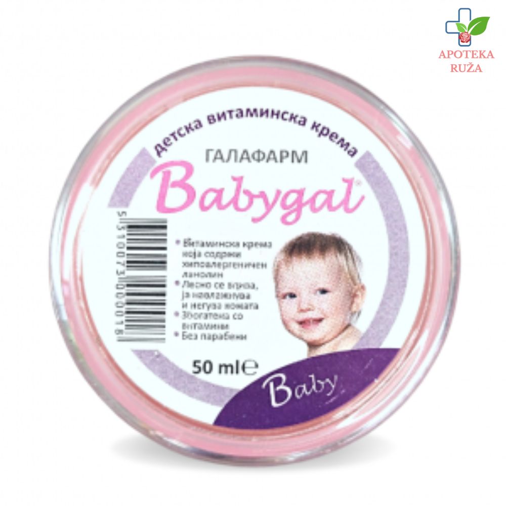 Gala Babygal vitaminska bebi krema za negu i zaštitu kože 50ml