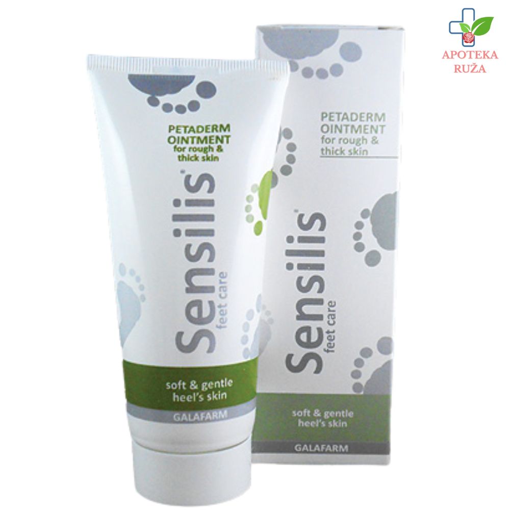 Gala Sensilis Petaderm krema za ispucala stopala 100ml