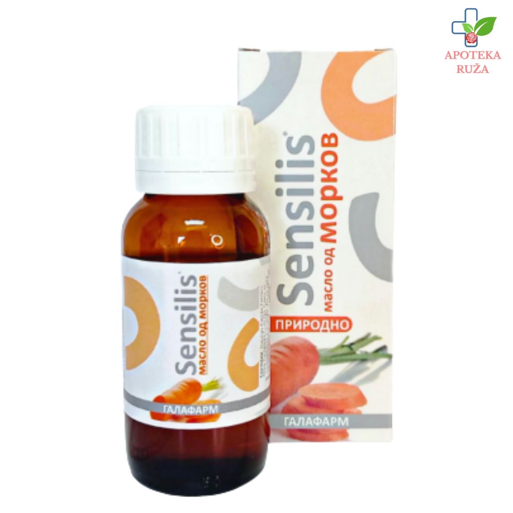 Gala Sensilis Šargarepa ulje 50ml