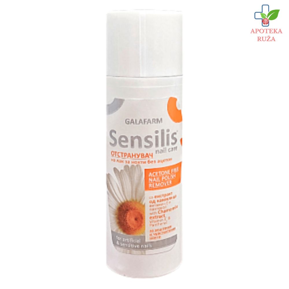 Gala Sensilis Uljani Skidač laka za nokte bez acetona 100ml