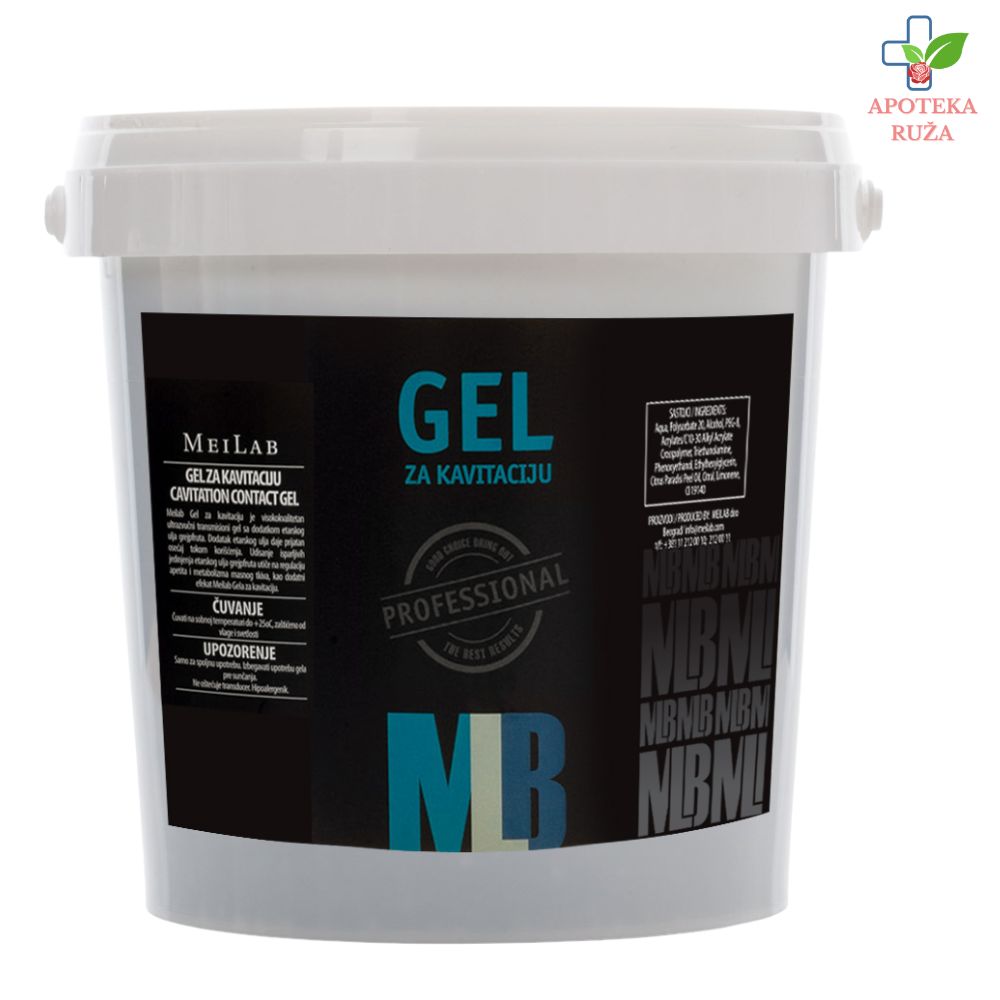 Gel za ultrazvuk (gel za kavitaciju) 1kg