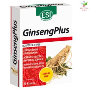 Ginseng Plus protiv umora i za povećanje energije 30 kapsula