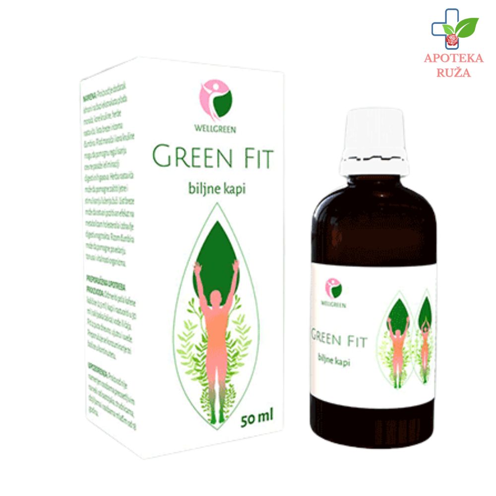 Green Fit biljne kapi za mršavljenje 50ml