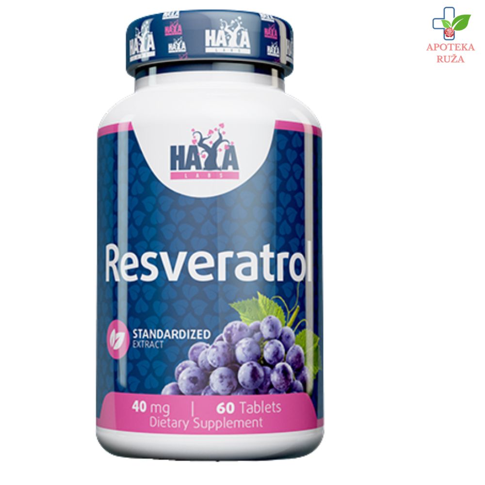 Haya Resveratrol 40 mg – 60 tableta
