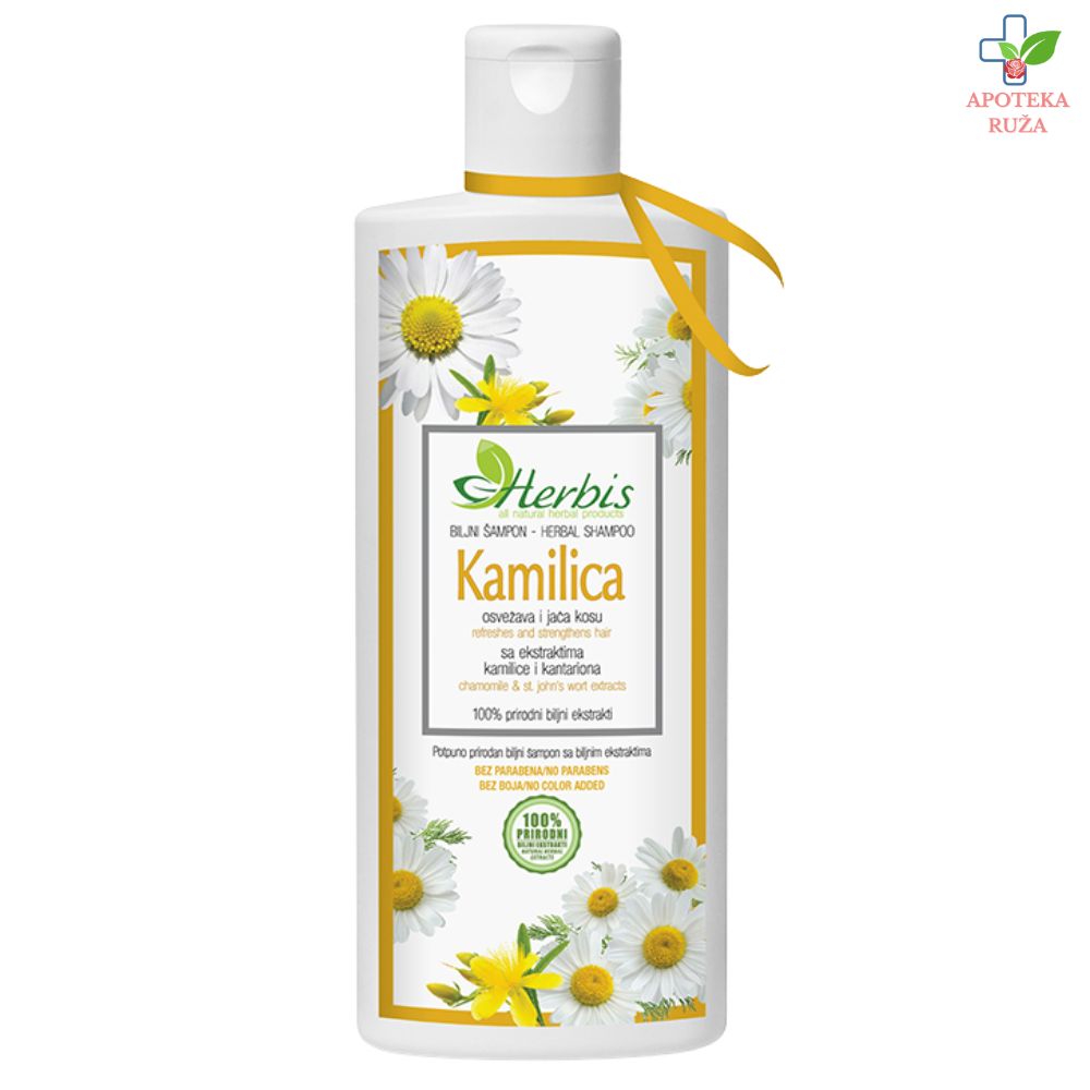 Herbis šampon kamilica 200ml