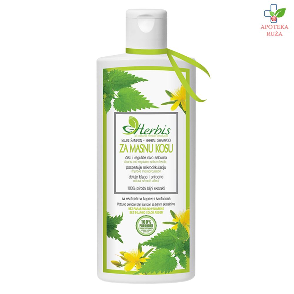 Herbis šampon za masnu kosu 200ml