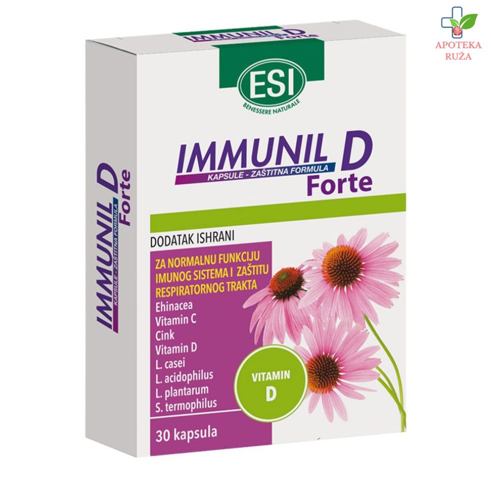 Immunil D Forte za imunitet 30 kapsula