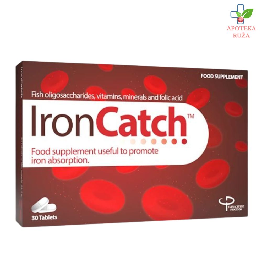 Iron Catch za povećanje gvožđa 30 kapsula