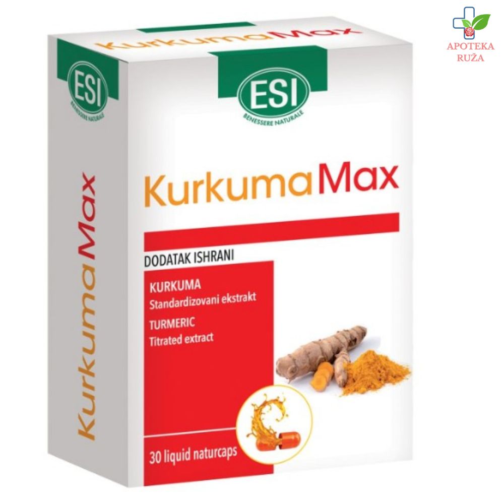 Kurkuma Max protiv bolova u zglobovima 30 kapsula