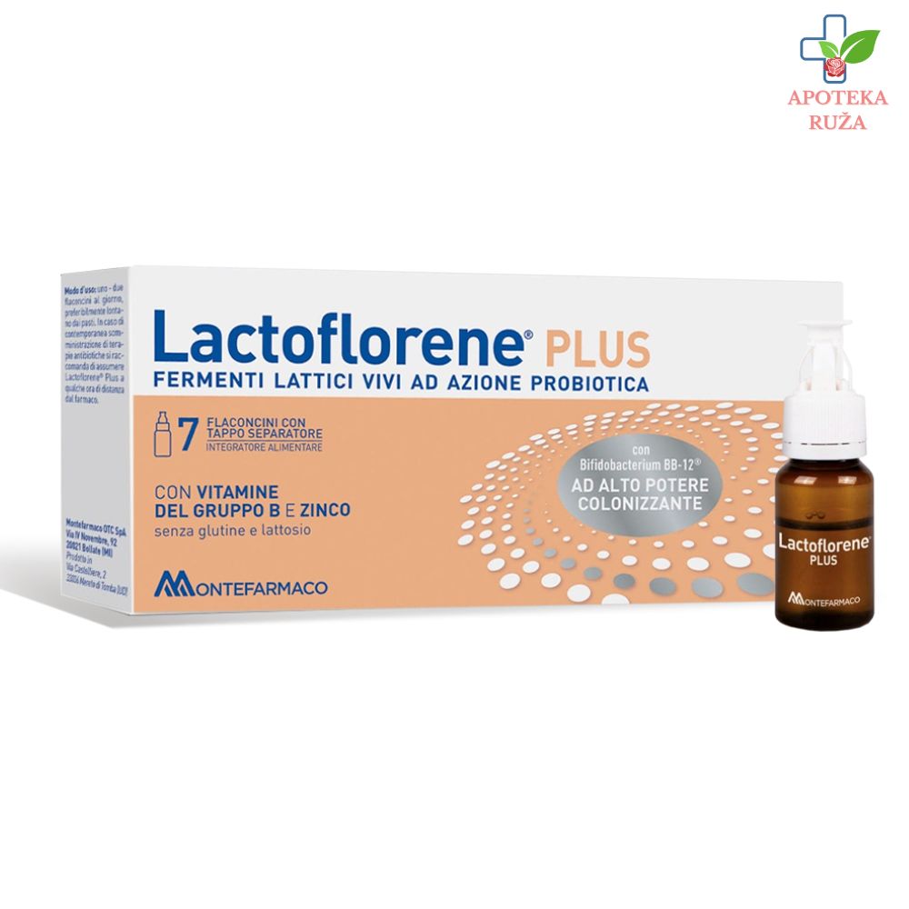 Lactoflorene Plus probiotik 7 bočica