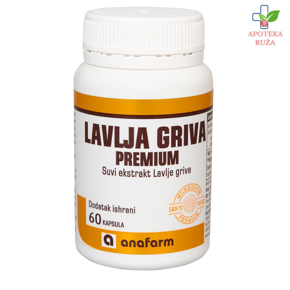 Lavlja griva Premium Anafarm 60 kapsula