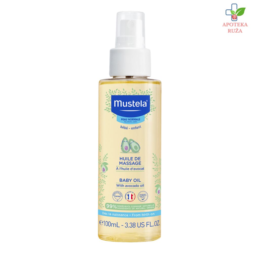 Mustela Baby ulje za masažu sa avokadom 100ml