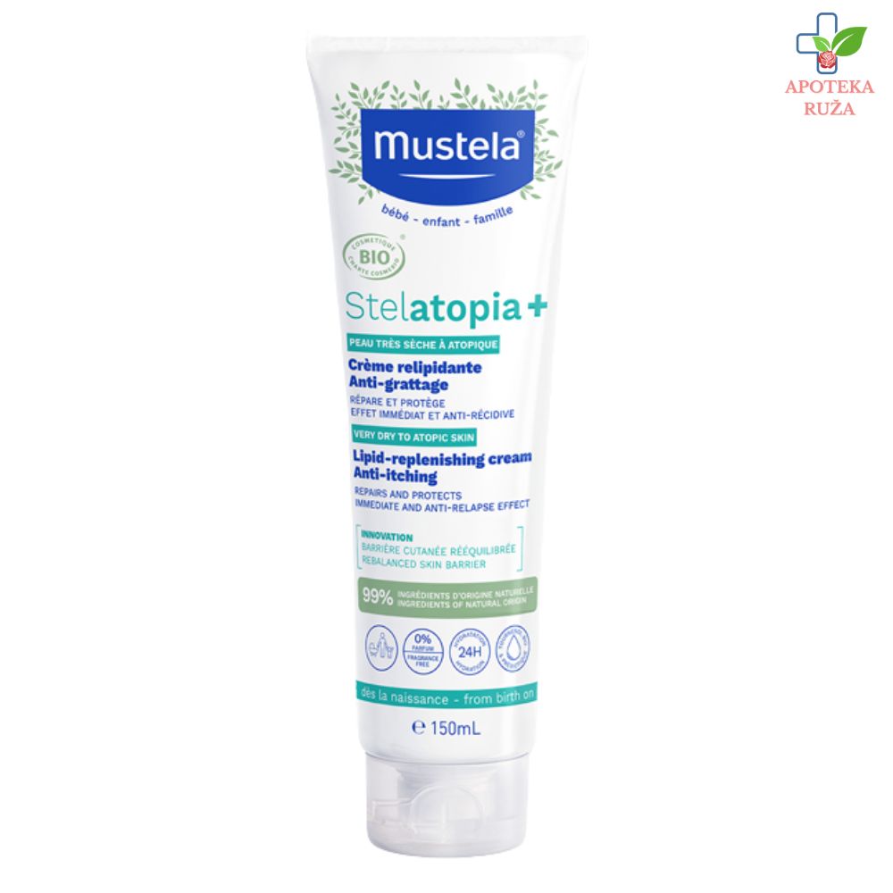 Mustela Organic Stelatopia + krema 150ml