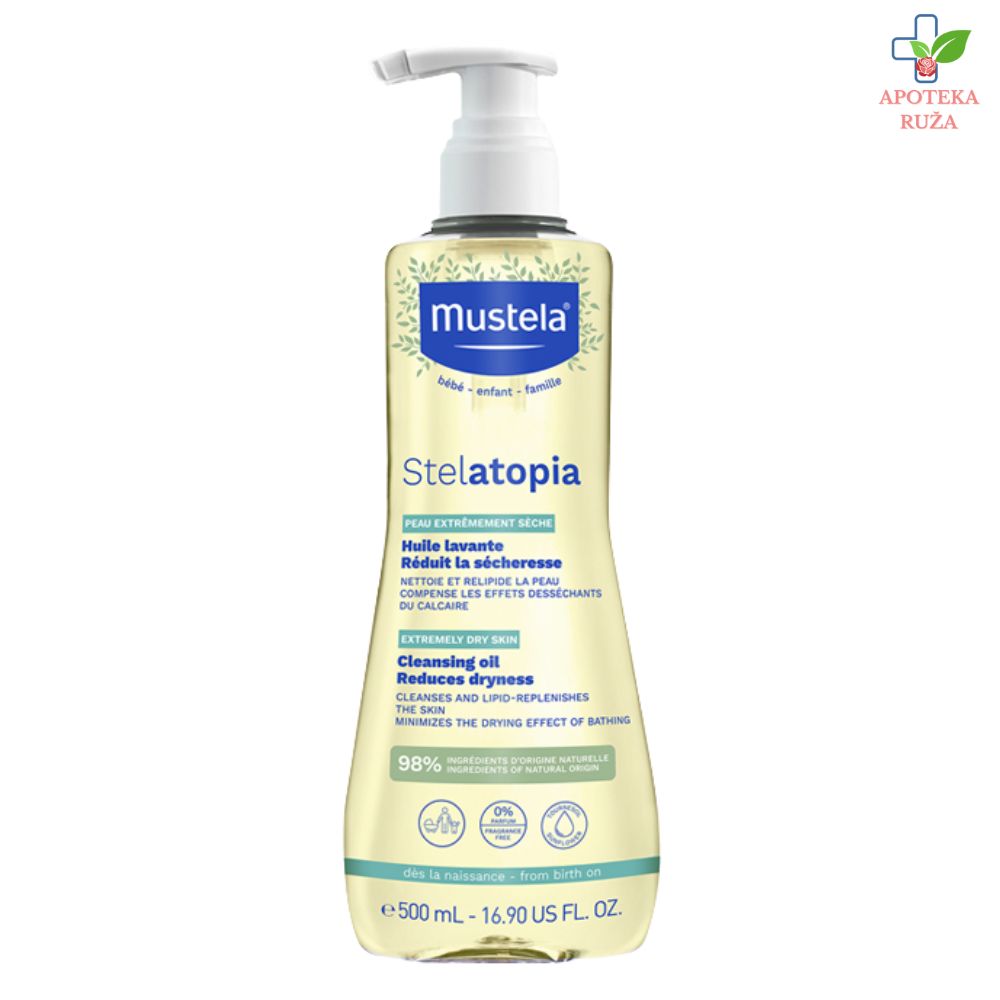 Mustela Stelatopia Ulje za kupanje 500ml