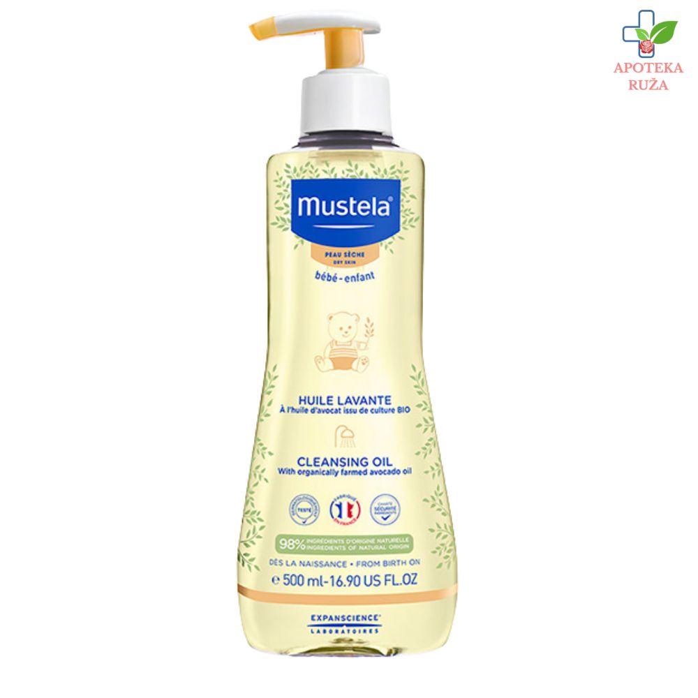 Mustela Ulje za kupanje namenjeno za suvu kožu 500ml